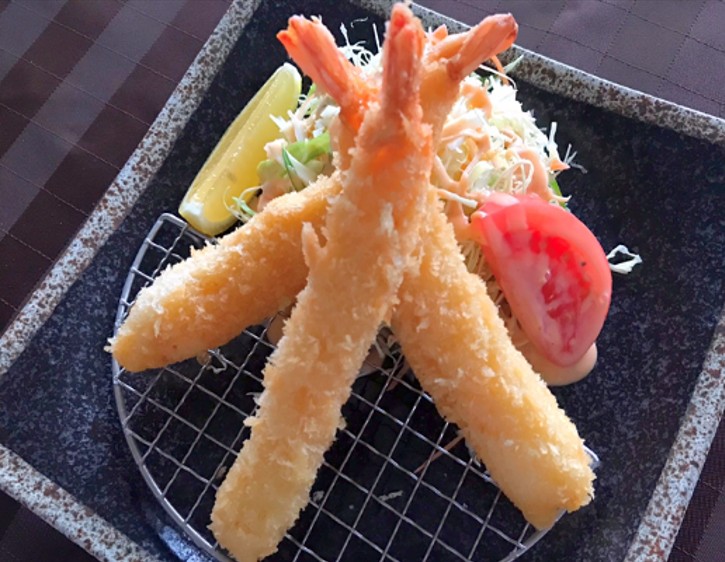 エビフライ定食