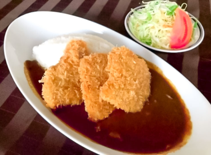 豚ヒレカツカレー